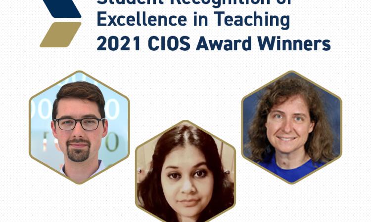 ECE 2021 CIOS Award Winners