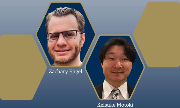 ECE Ph.D. candidates Zachary Engel and Keisuke Motoki