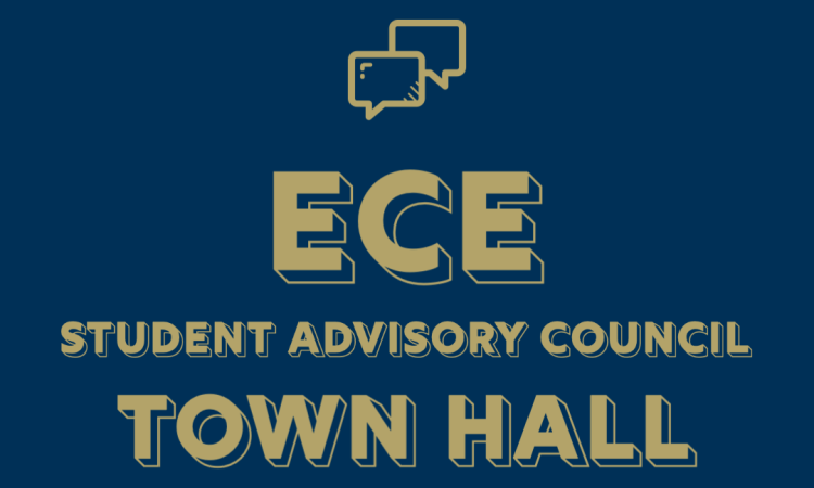 ECE Student Town Hall Fall 2022 Graphic