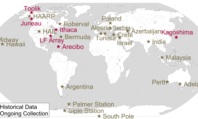 Global reach of the WALDO dataset