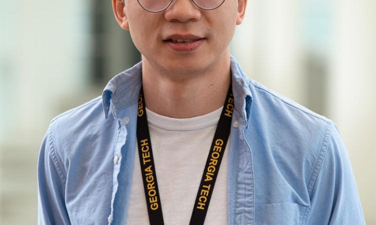 Ting Zheng, a Ph.D. candidate in the Georgia Tech School of Electrical and Computer Engineering (ECE)