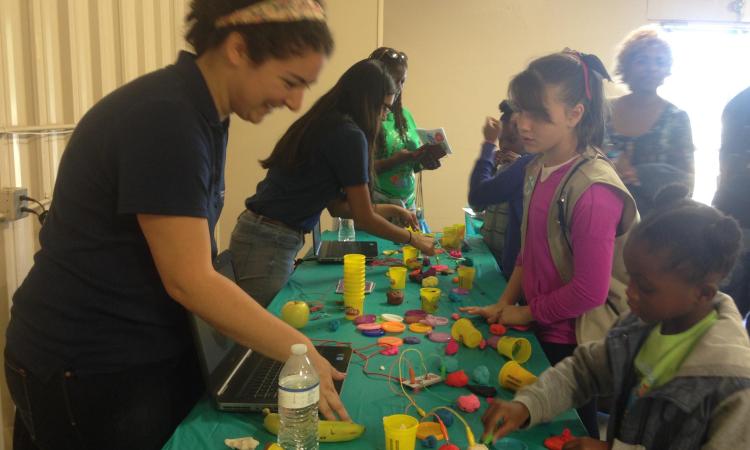 Stempower Co-Founder Kaitlin Rizk Mentors Fourth- and Fifth-Grade Girl Scouts