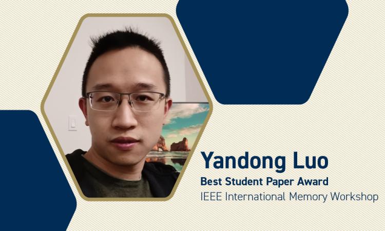 ECE Ph.D. candidate Yandong Luo 