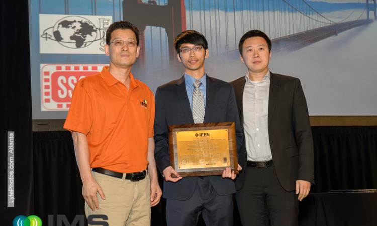 Min-Yu Huang, 2016 IEEE RFIC Best Student Paper Award Winner