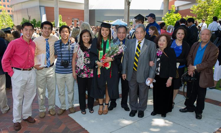 Family at Commencement