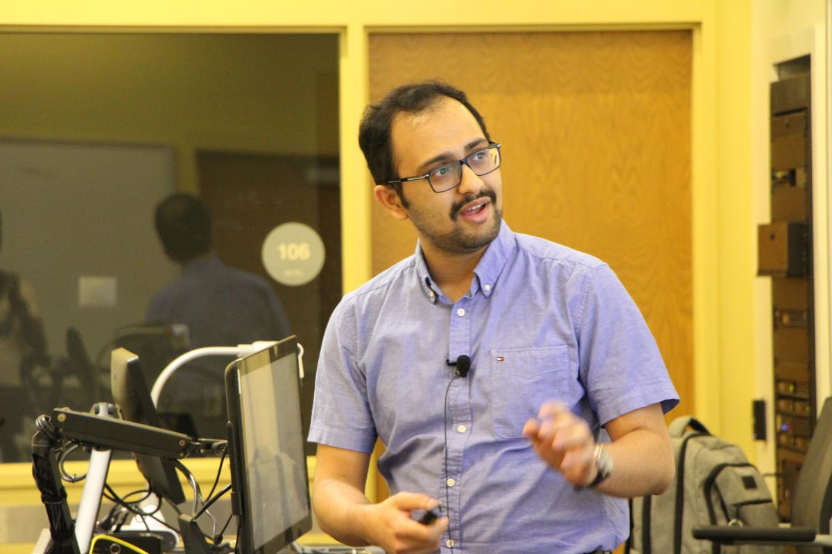 Biswadeep Chakraborty, an ECE Ph.D. candidate advised by Professor Saibal Mukhopadhyay at the GREEN Lab, was named the winner of the inaugural Research Rally. 