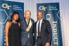 Ronald Yancey B.E.E. ’65 at the 2022 CoE Alumni Awards